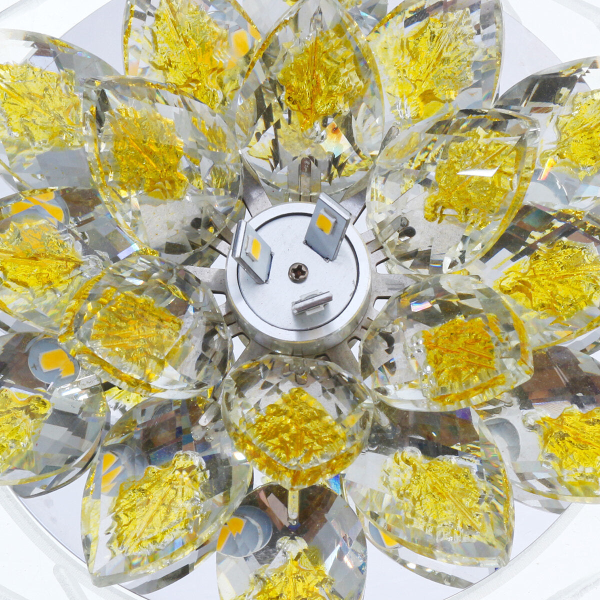 7.9" 20cm 5730 LED Crystal Ceiling Light Fixture Pendant Hallway Chandelier Lamp