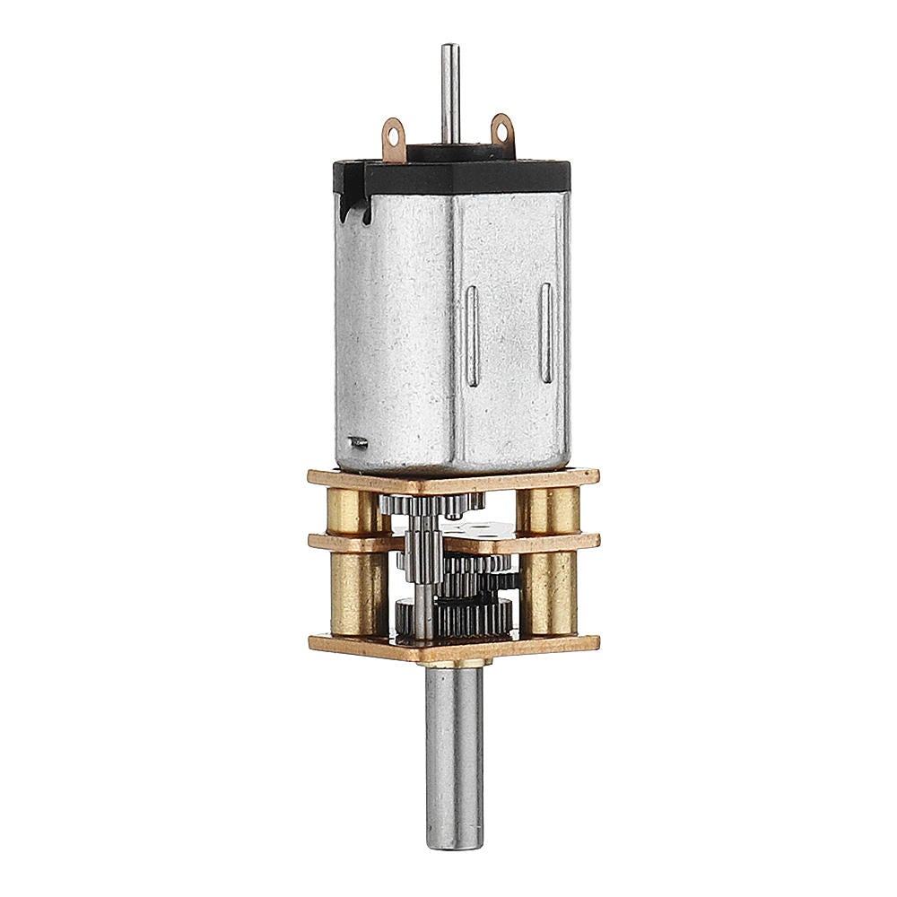 DC 12V Double Shaft Gear Motor Reducer Reduction Motor