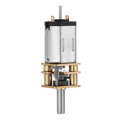 DC 12V Double Shaft Gear Motor Reducer Reduction Motor