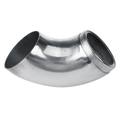 2.5" 63 Mm 90 Degree Bend Elbow Exhaust Pipe Adapter Replacement Parts Stair Handrail