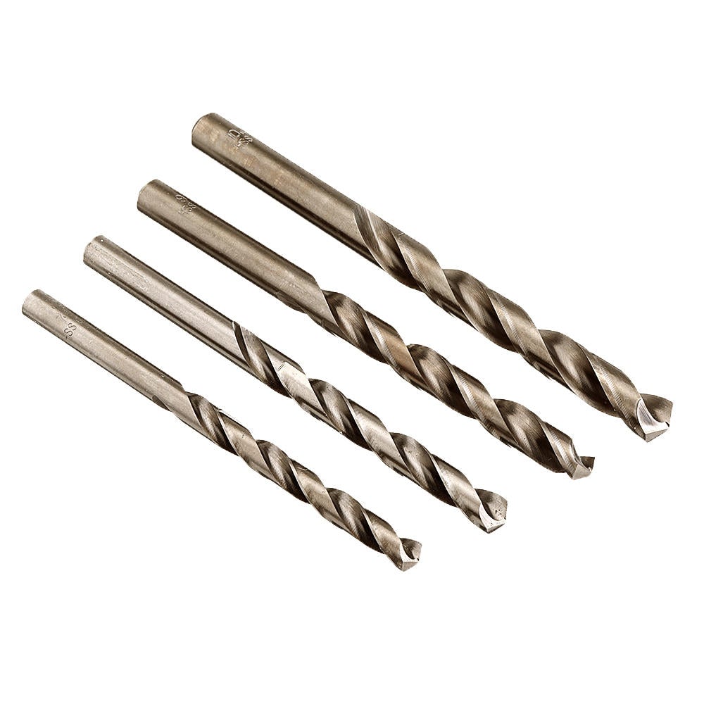 Upgrade 4Pcs 7-10mm Drill Bits HSS-CO Cobalt Twist Drill Bit For Bosch Dremel Rotary Tool