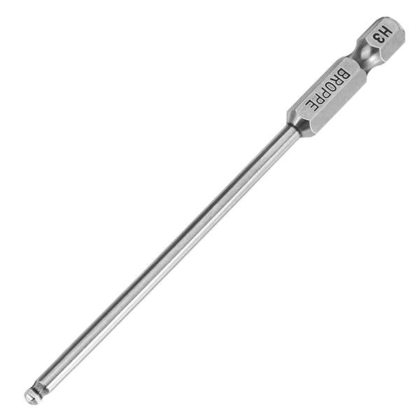 5pcs 2.5/3/4/5/6mm 100mm Magnetic Ball Screwdriver Bits 1/4 Inch Hex Shank
