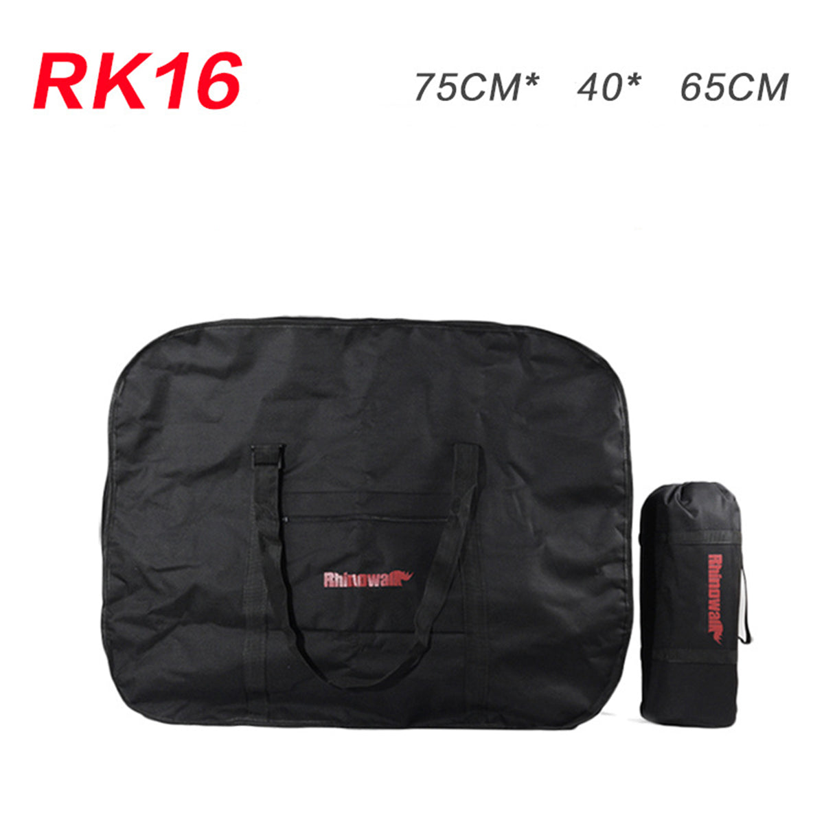 Portable Folding Bike Bicycle Carrier Carry Packing Storage Bag Cover