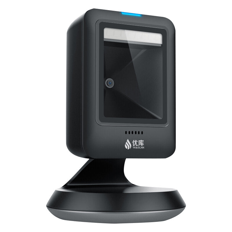 Scanner 640*480 CMOS 1D/2D Barcode Scanner Omnidirectional Hands Free Barcode Reader