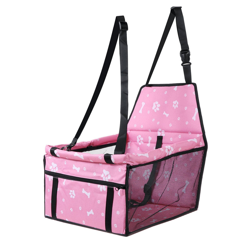 Pet Dog Car Hanging Mesh Bag Waterproof Cat Puppy Seat Safe Holder Pad Mat Outdoor Safety Seat Travel Mesh Hanging Bag