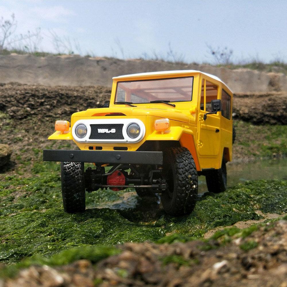 Metal Edition Kit 4WD 2.4G Crawler Off Road RC Car 2CH Vehicle Models With Head Light