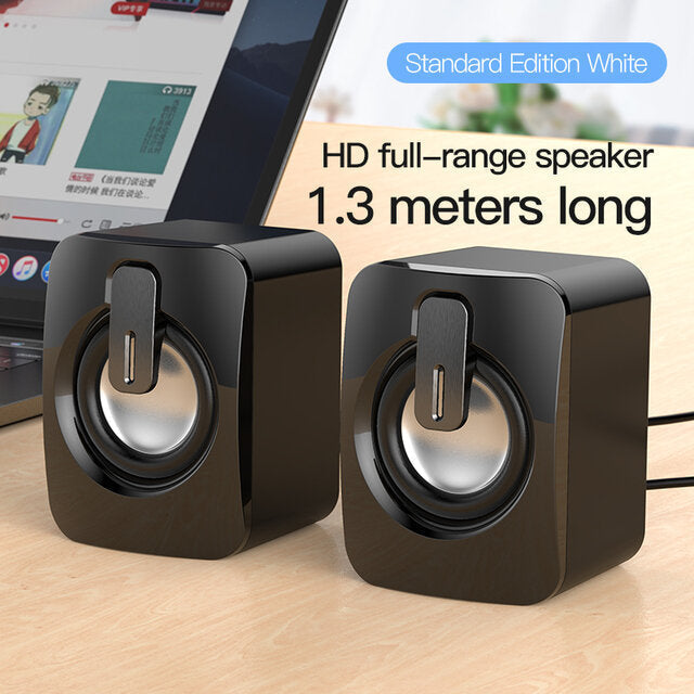 Mini Computer Speaker USB Wired Speakers 3D Stereo Surround Loudspeaker For PC Laptop Notebook Loudspeakers