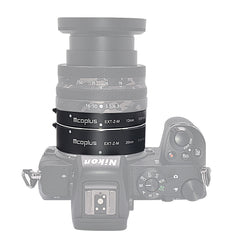 12mm 20mm Z-Mount Macro Ring Lens Adapter Ring for Nikon Camera Photography Accessories