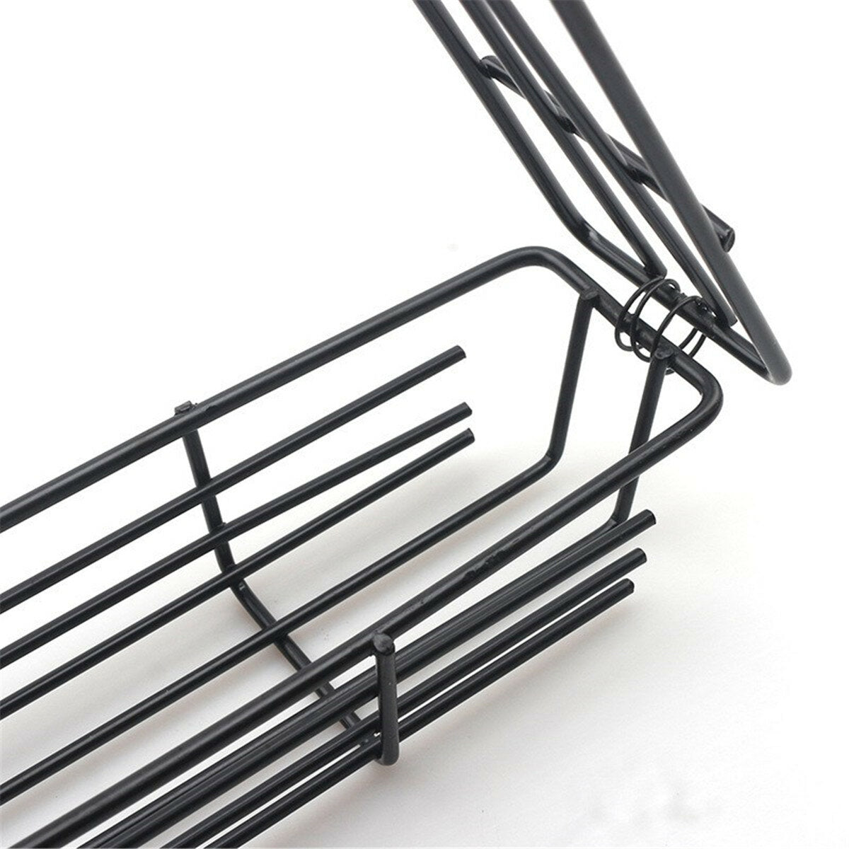 Barbecue Grilling Basket Kabobs Skewers Rack Hot Dog Sausage Rotisserie BBQ Tool