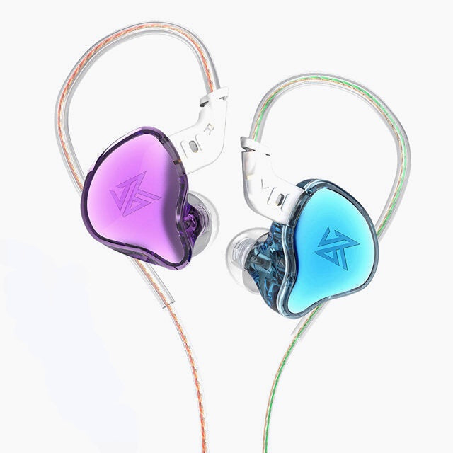 Dynamic In-Ear Earphones Monitor Hi-Fi Bass 3.5mm Wired Earphone Sport Music Headphones with Detachable Cable