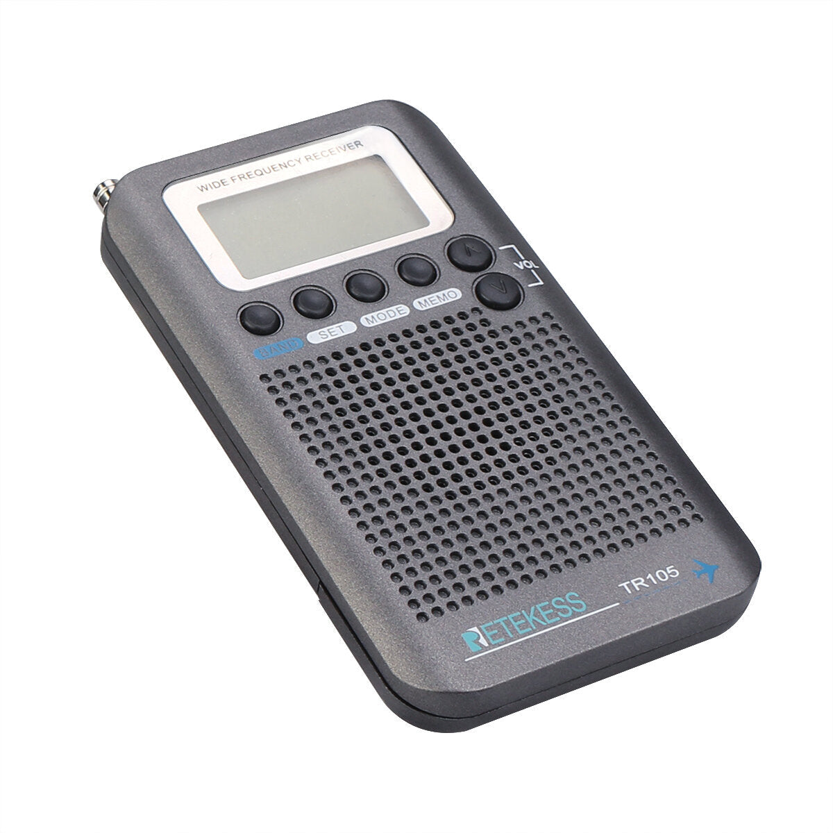 FM AM SW Digital Tuning Radio with Timer ON OFF Clock Function