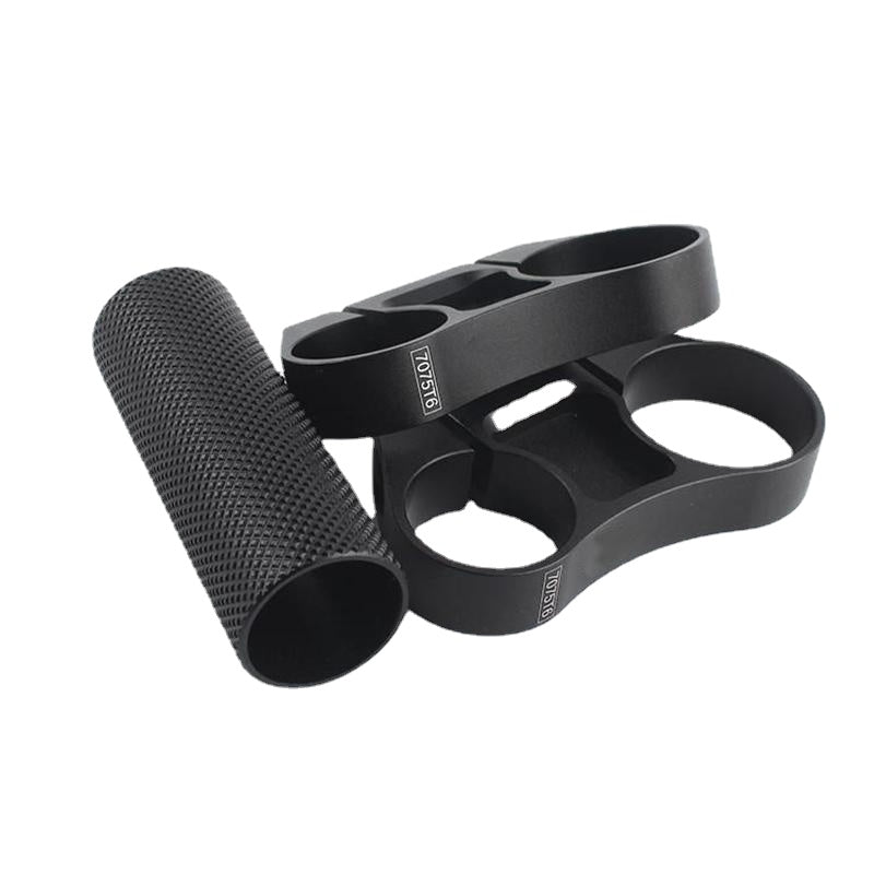 Folding Bike CNC Lightweight 7075 T6 Aluminum Double Stem BMX T-head Tube Adapter 25.4mm 31.8mm