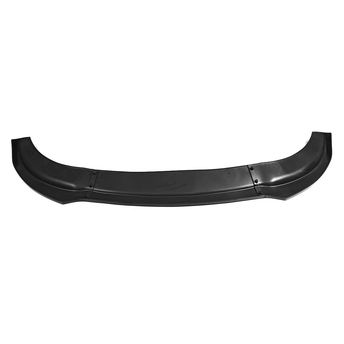 3X Gloss Black Front Bumper Lip Spoiler Splitter Protector