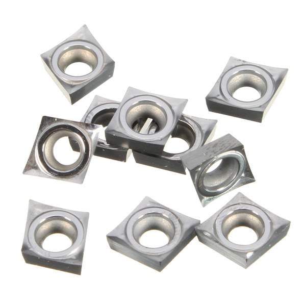 10pcs Inserts CNC Turning Tool Carbide Insert Used for Aluminum
