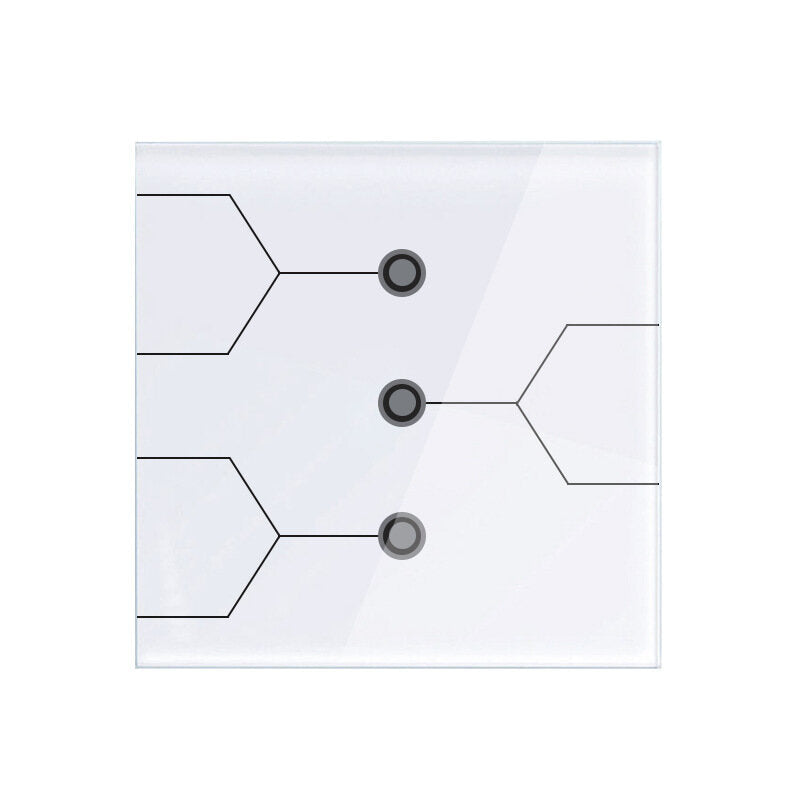 WiFi/Wireleess Switch Glass Touch APP Remote Control Voice Control Time Schedule Smart Switch