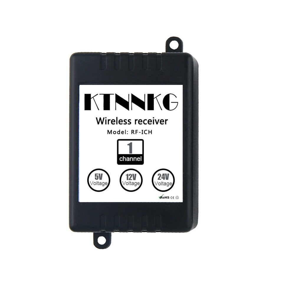 DC 5V12V24V Single-channel Small Volume Learning Remote Control Switch Access Control Module with Voltage Output