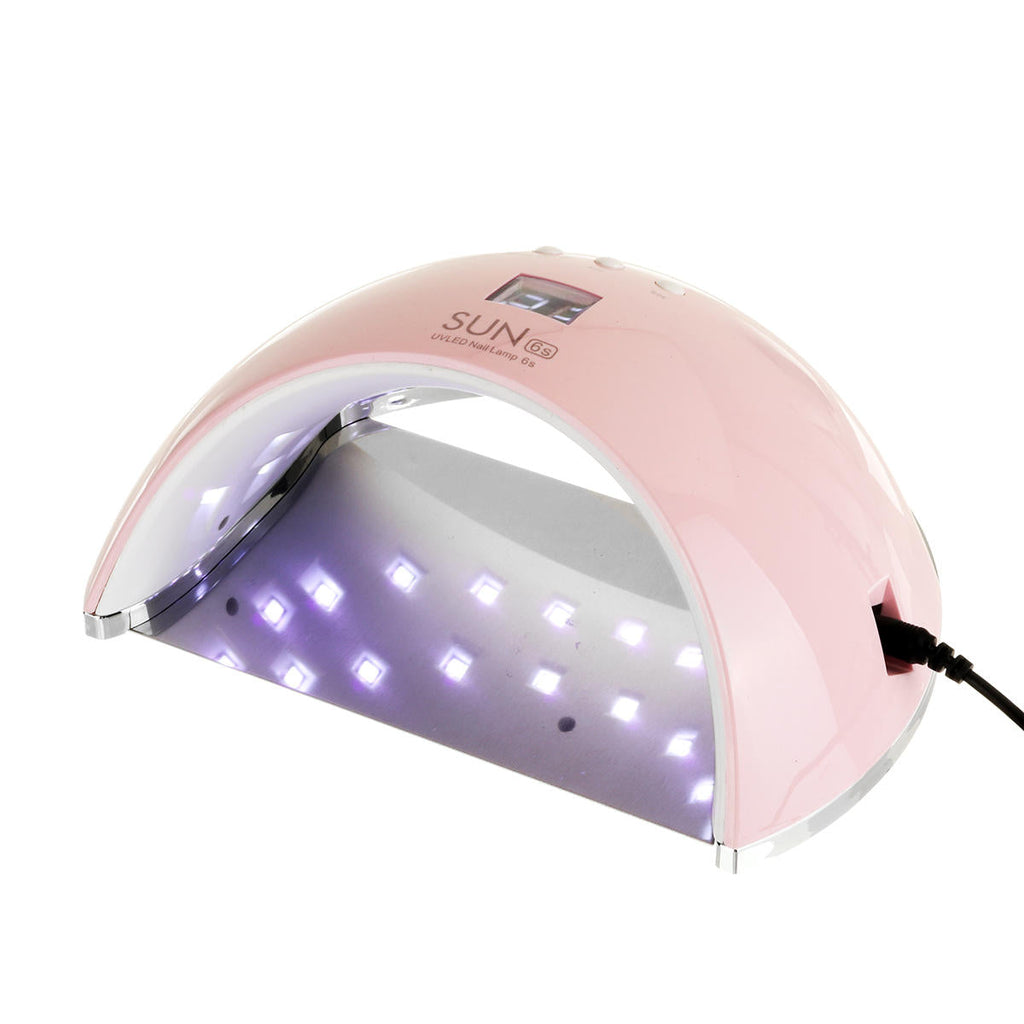 48W LED UV Lamp Light Gel Polish Cure Nail Dryer UV Lamp US/EU Plug