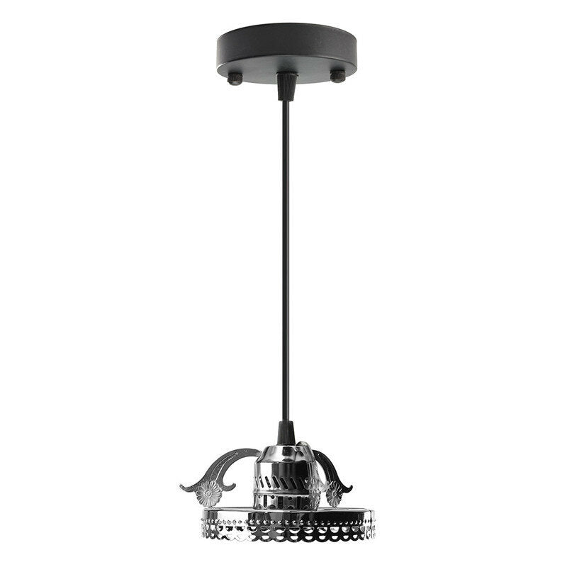Antique Industrial Vintage Ceiling Pendant Light Lamp Bulb Chandelier Fixture For Indoor Lighting