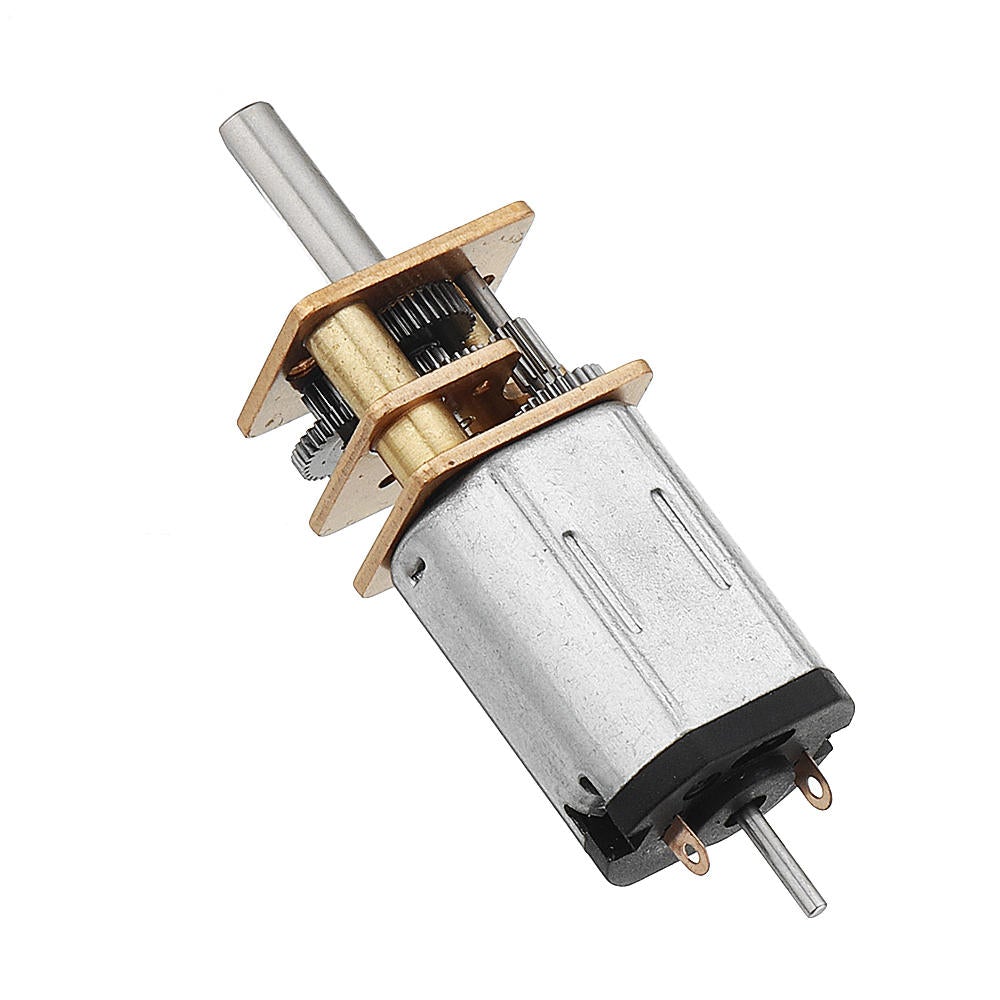 DC 12V Double Shaft Gear Motor Reducer Reduction Motor