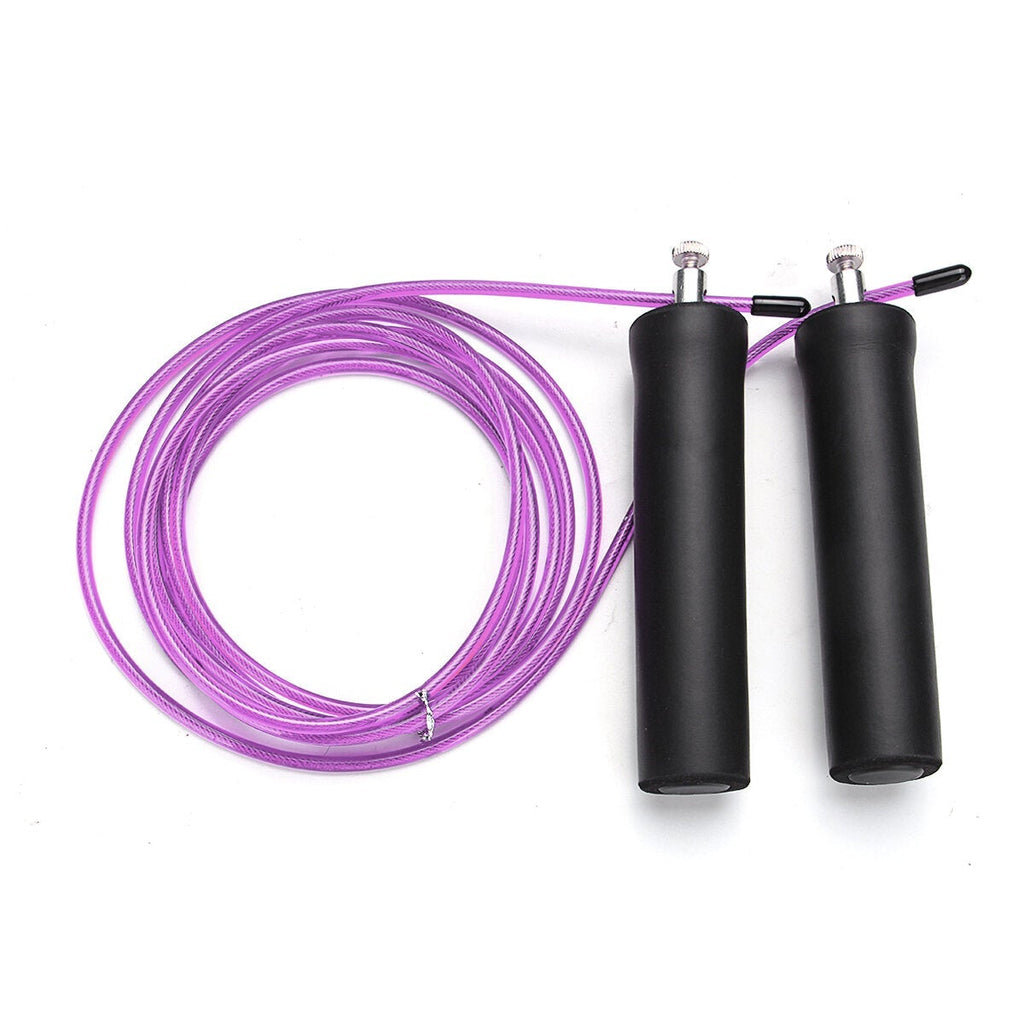 3M Steel Wire Speed Skipping Rope Jumping Adjustable Crossfit Fitnesss Exercise