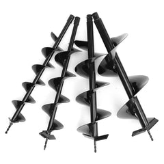 800mm 120-250mm Single Blade Auger Drill Bit Garden Planting Earth Petrol Post Hole Digger Tool
