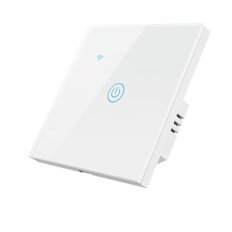 WIFI 2.4GHZ 1/2/3 Gang Touch Switch Two-wire Shared Panel Home Lighting Work with Alexa Google Home