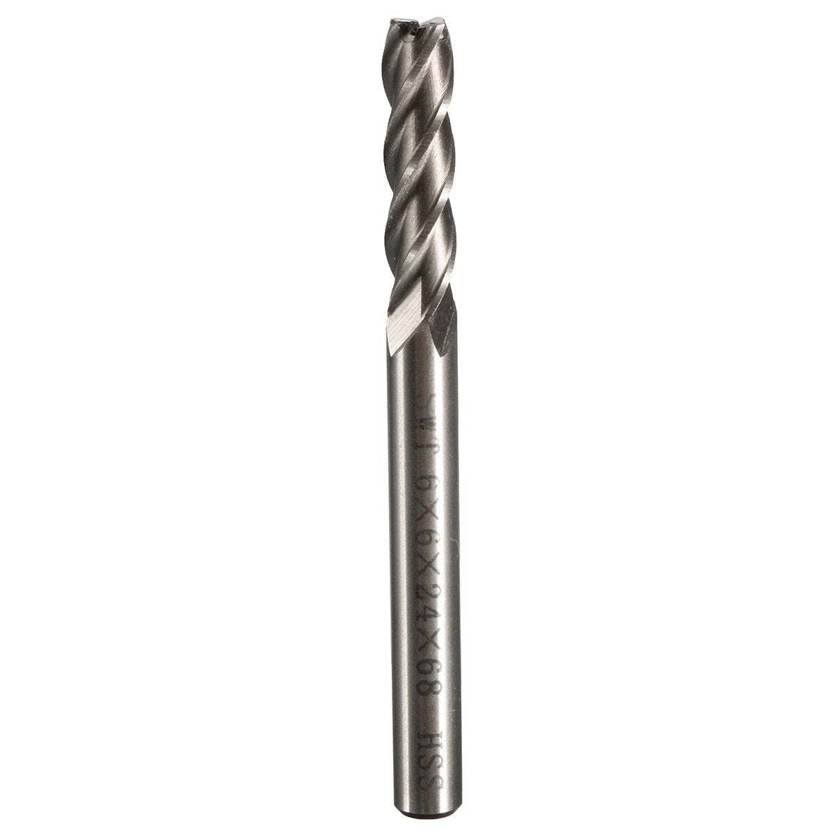 6mm Shank Aluminum Hard HSS Cutter Blade 662468mm Lengthened End Mill Router Bit