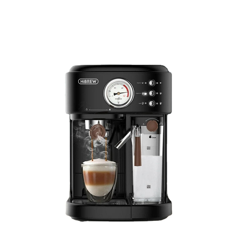 Powder/Pod dual-use Coffee Espresso Maker 20Bar Espresso Coffee Machine Inox Case Semi Automatic