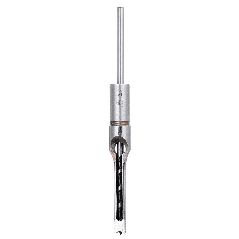 6.35/7.94/9.5/12.7mm Square Hole Drill Bit Mortising Chisel 1/4 to 1/2 Inch