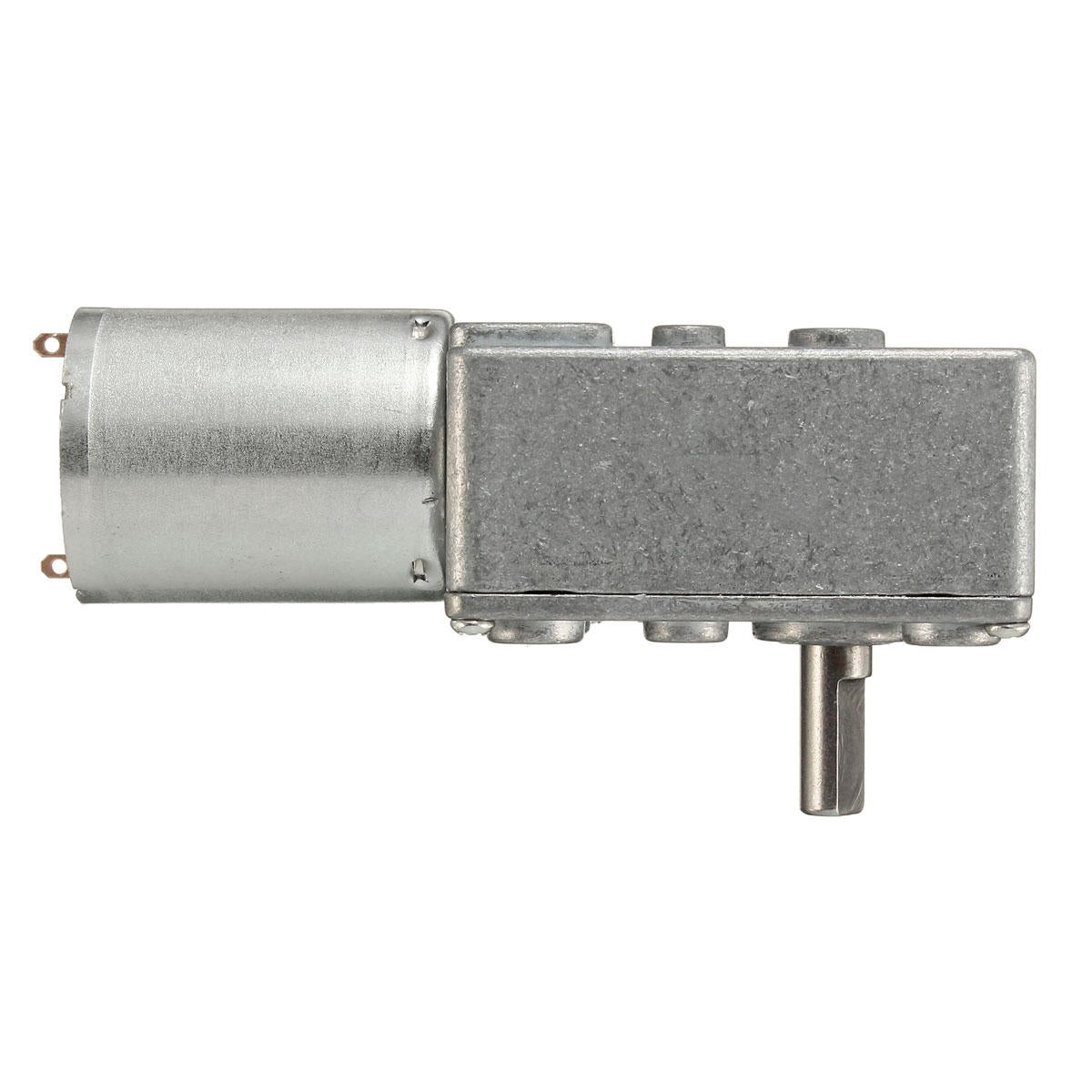 DC 12V 5RPM Worm Gear Motor 6mm Shaft High Torque Turbine Worm Gear Reduction Motor