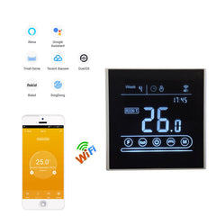 WIFI Thermostat LCD Display Temperature Controller Room Thermostat Work With Tuya-APP