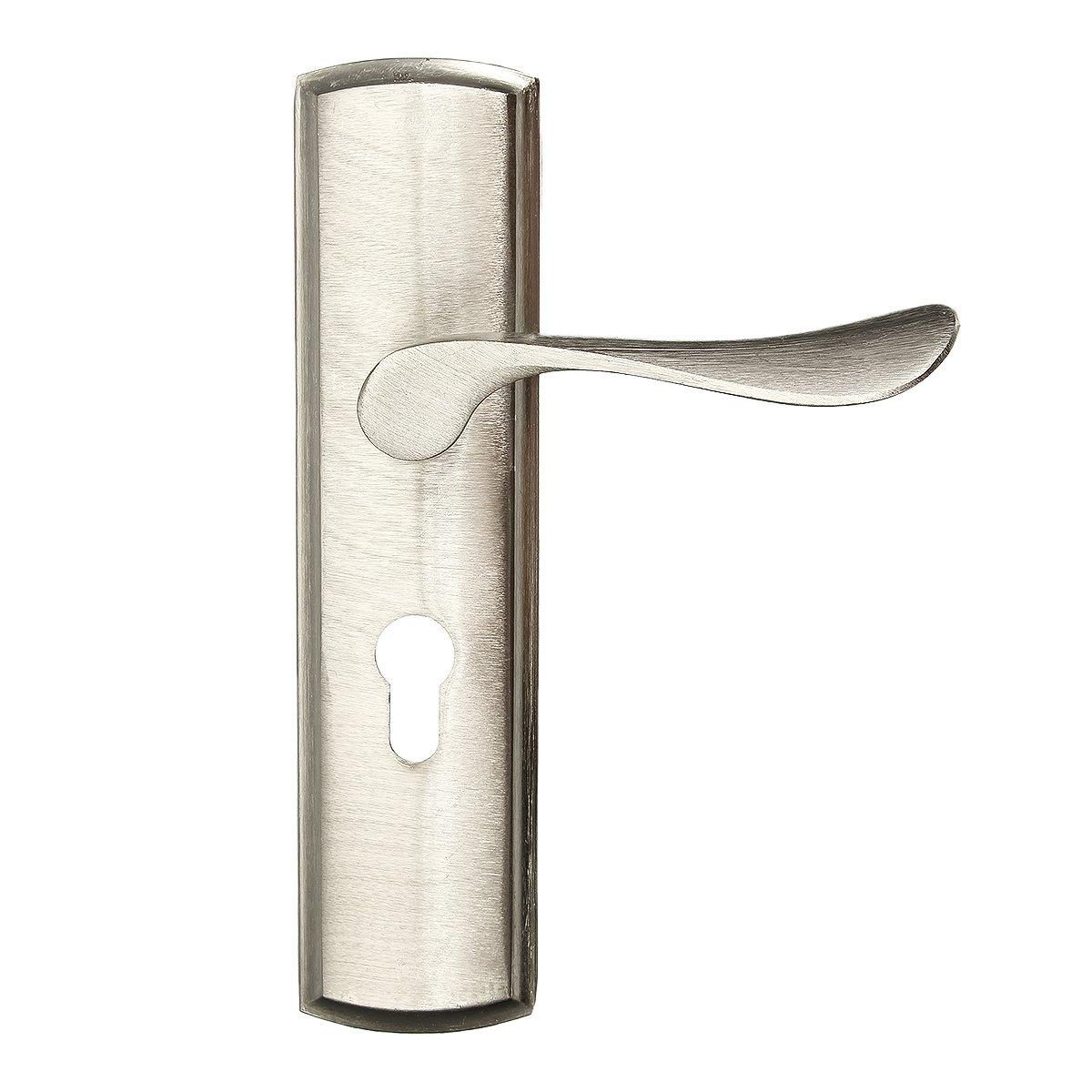 Mechanical Door Lock Aluminum Alloy Security Handle Deadbolt Latch Home