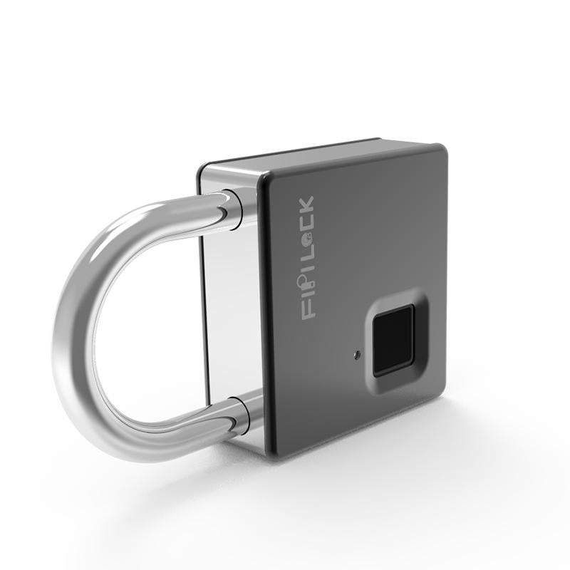 Smart Fingerprint Padlock Outdoor Travel Lock IP65 Waterproof Biometric Intelligent Fingerprint Key Anti-Theft Lock With Key