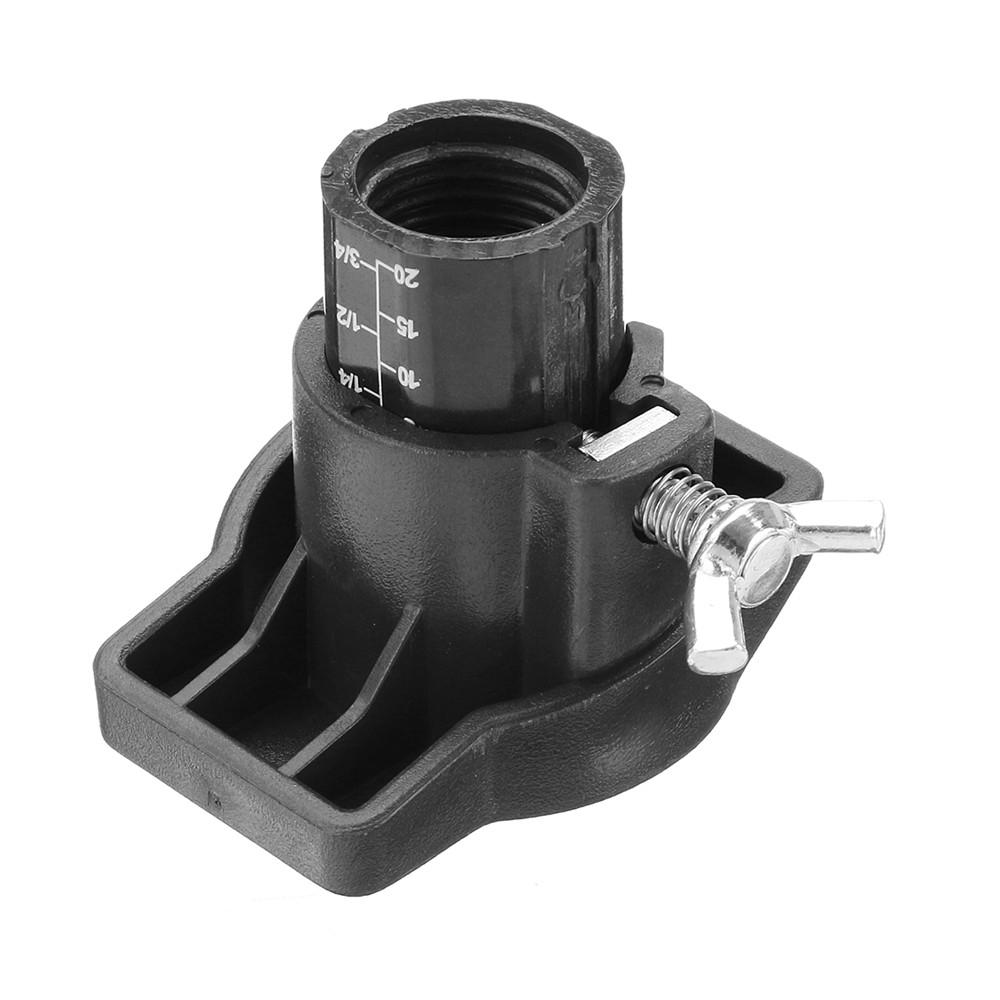 30pcs Drill Positioner Locator with Sanding Band and Rotary Burr Carving Polishing Rotary Tool