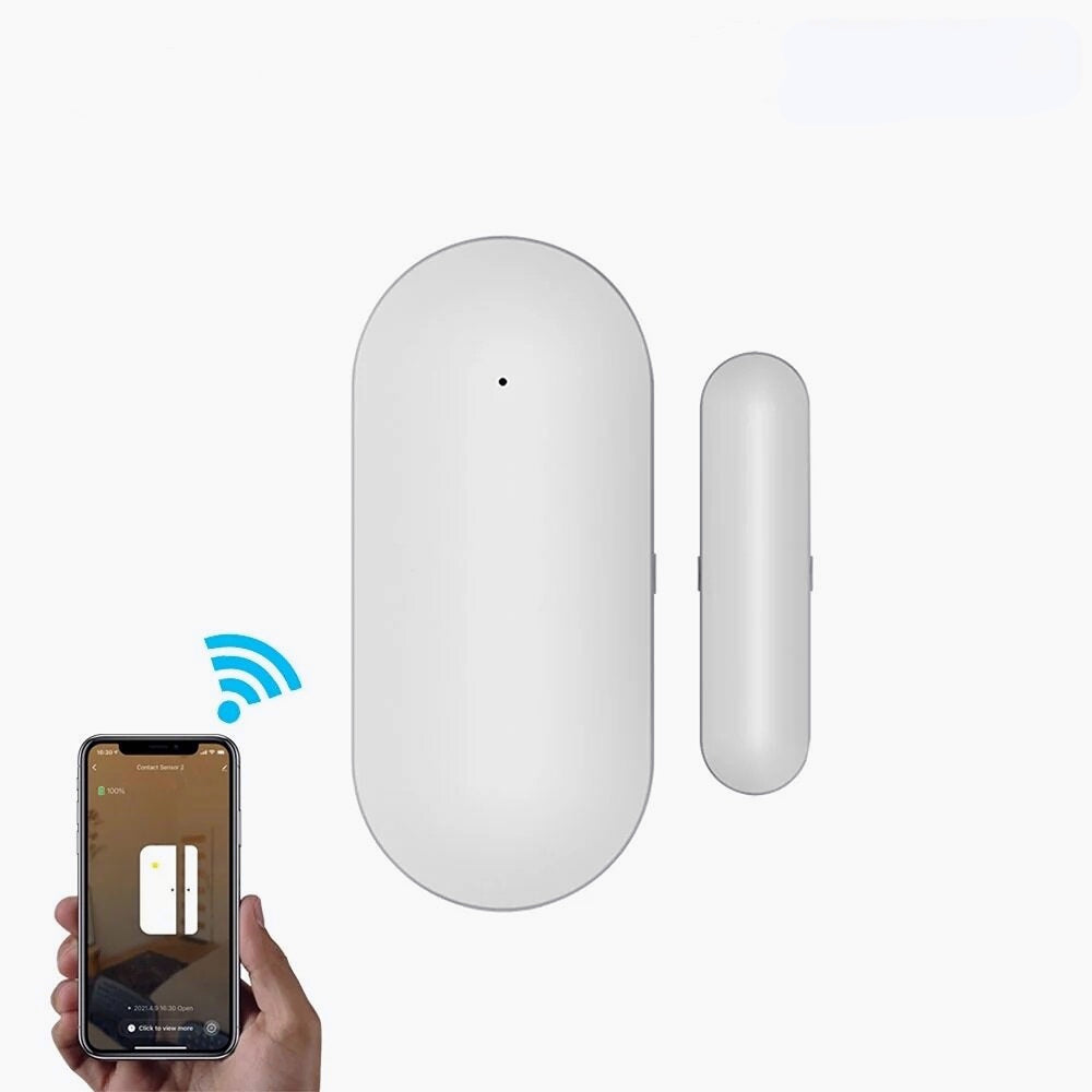 Smart Home Wifi Door Sensor App Notification Window Detector Security Protection Alert Security Alarm