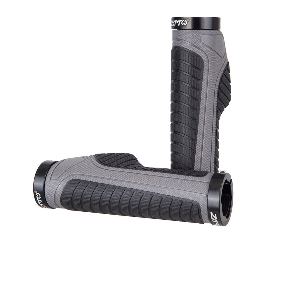 22.2mm Anti-slip City Bike Cycling Ergonomics Grips Lockable Handle Grip Bicycle Accessories 1 Pair x Bicycle Grips Mountain Bike Parts