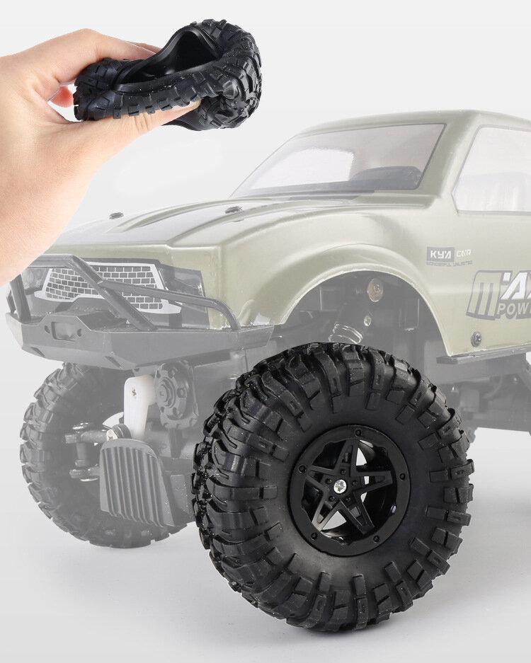 Half RC Car Pickup Crawler with Remote Control 2.4G 4WD RTR Off-Road Off Road RC Vehicle Model
