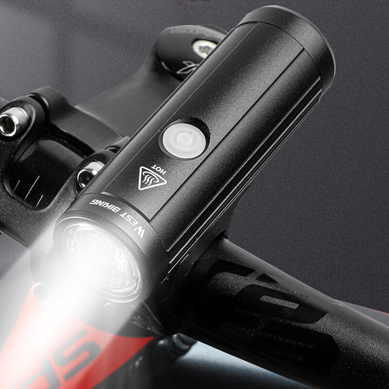 350LM USB Charging Bicycle Headlight Cycling Flashlight MTB Front Lamp Waterproof Outdoor Night Riding Equipment