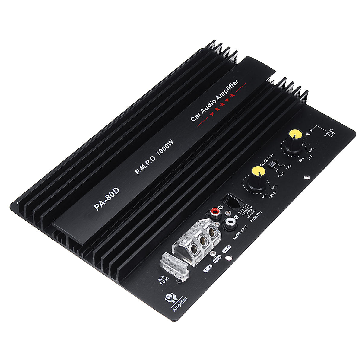Amplifier 12V 1000W Car Audio High Power Mono Amplifier Amp Board Powerful Subwoofer Bass Amp