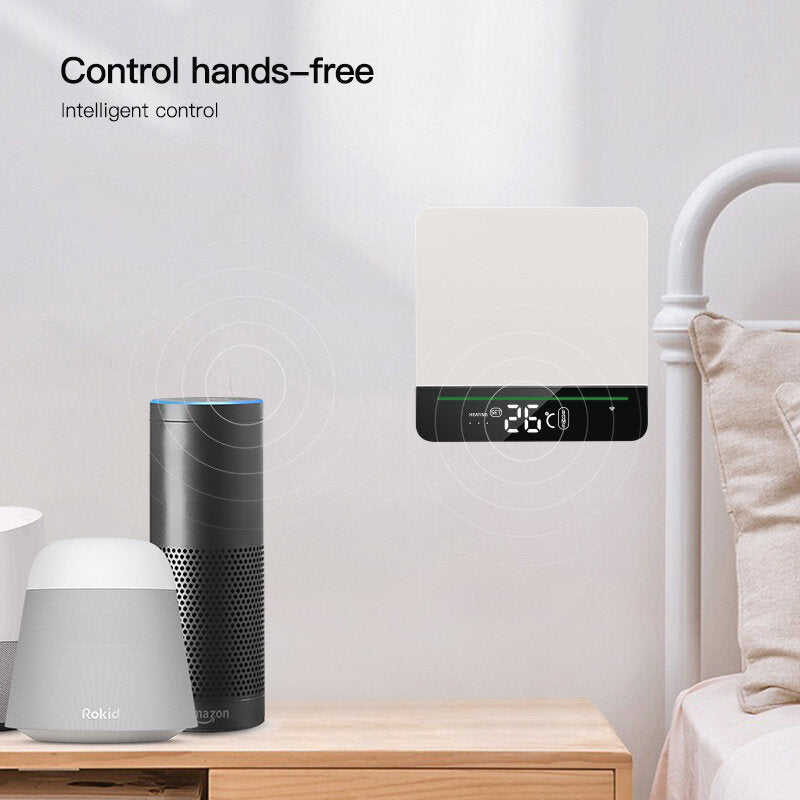 Smart Thermostat All In One Control WiFi Electric Heating Temperature Programmable Controller For Smart Home Works With Alexa Google Home