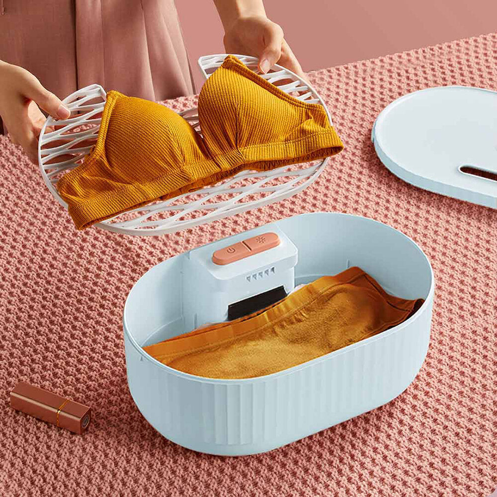 Clothes Dryer 99.99% UV Sterilization 360 Gentle Heat Drying 3 Modes Double-layered Sterile Storage Multi-item Disinfection