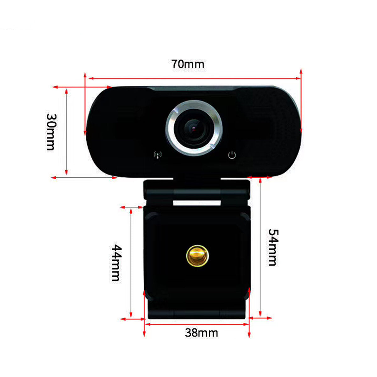 110 Wide Angle Auto focus USB Webcam Conference Live Computer Camera Built-in Noise Reduction Microphone for PC Laptop