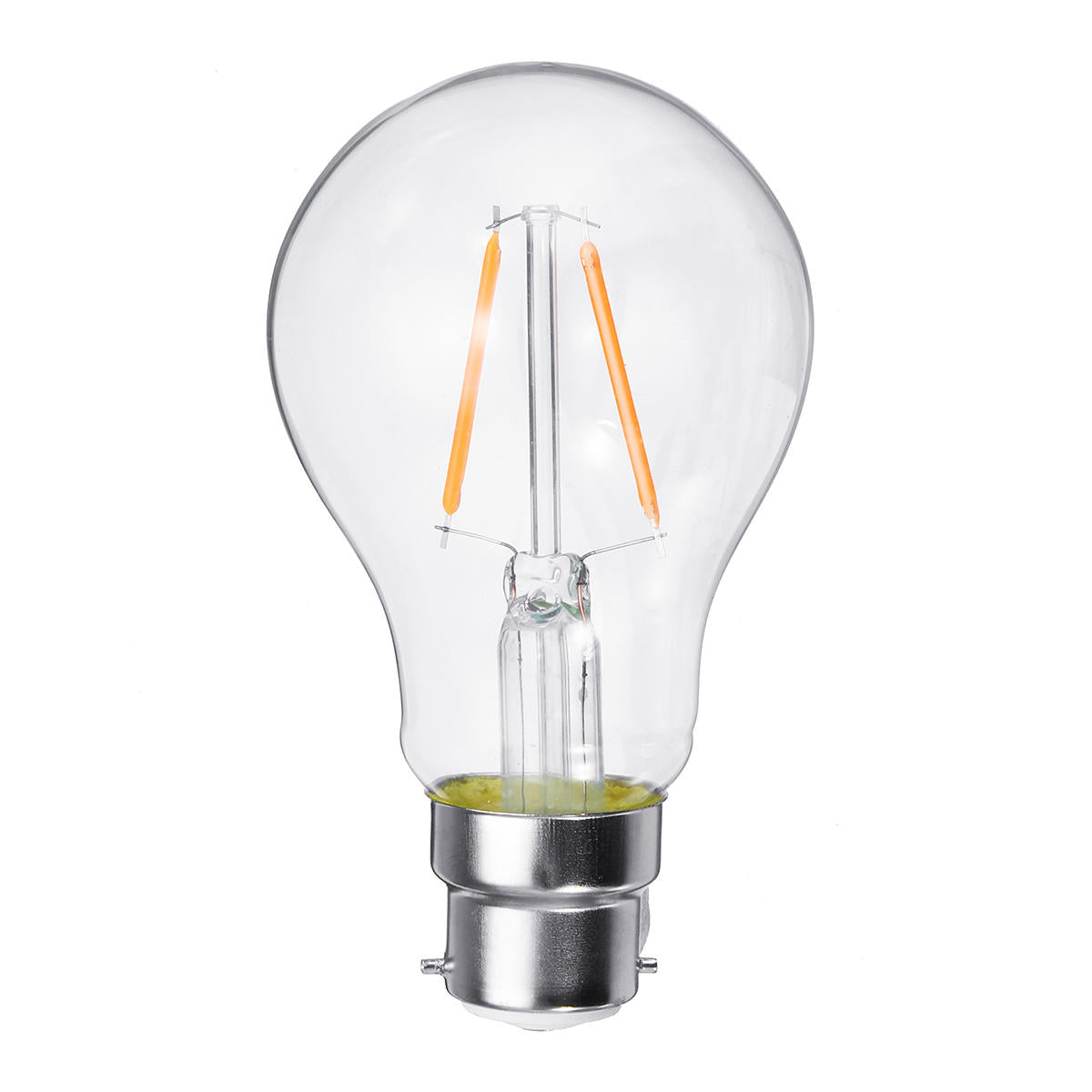 2W E27 B22 A60 LED Plant Grow Light Bulb for Hydroponics Greenhouse Non-Dimmable AC85-265V