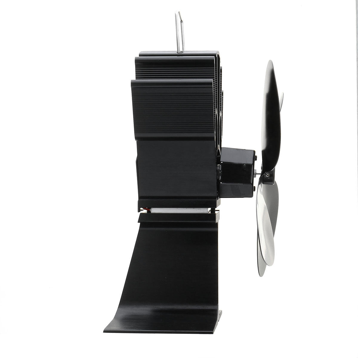 8.8inch 4 Blades Fireplace Fan Wood Burner Stove Thermal Heat Power Fan