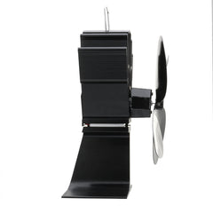 8.8inch 4 Blades Fireplace Fan Wood Burner Stove Thermal Heat Power Fan