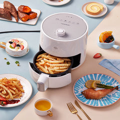 Air Fryer 900W 1.5L Oil Free Electric Air Oven Cooker Mechanical Knob Easy Operation Design