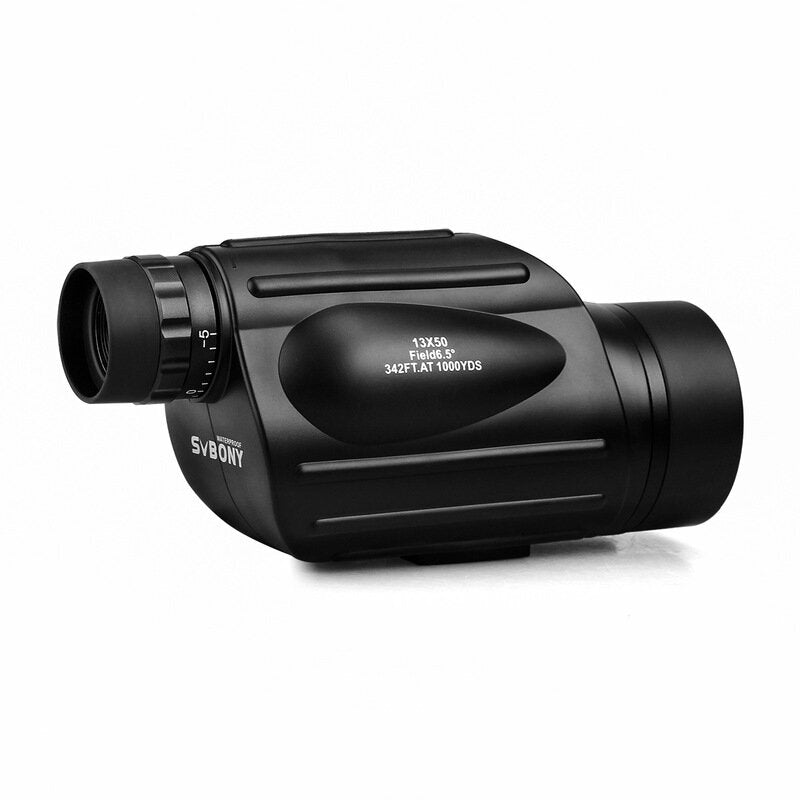 13x50 Telescope Waterproof HD Wide Angle Monocular Bird Watching Telescope for Hiking Hunting Camping