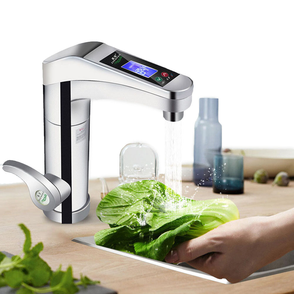 500-3500W Rotatable Water Faucet Instant Electric Faucet Hot And Cold Water Heater For Home