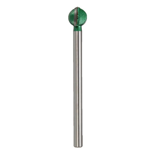 8/10/12/14mm Steel Pill Cutter 6mm Shank Woodworking Ball Shape Milling Carving Tool