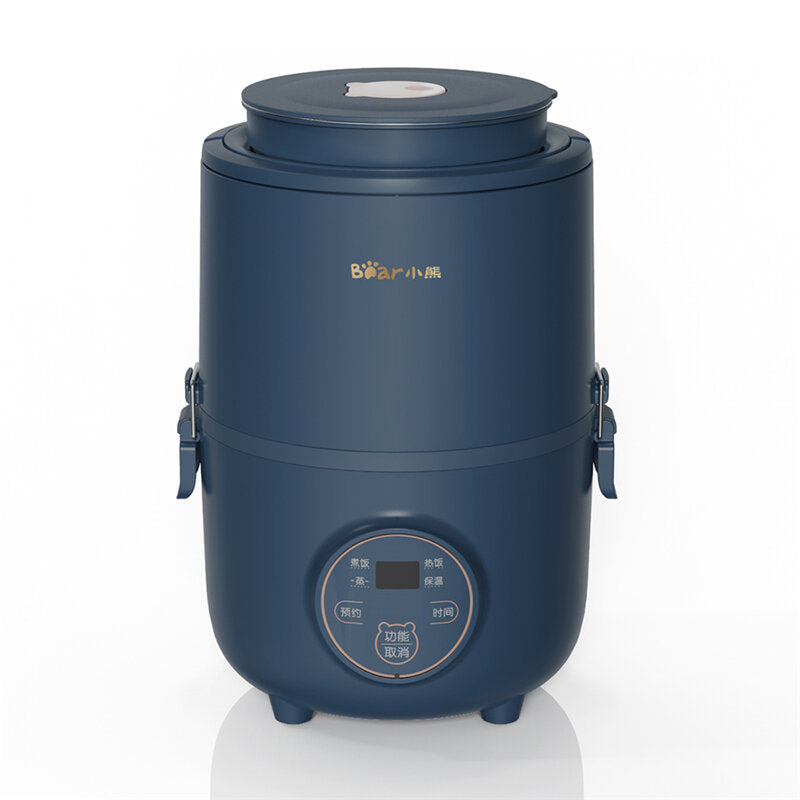 Electric Lunch Box 3 Layers Portable Electric Heating Bento Food Storage Warmer Container